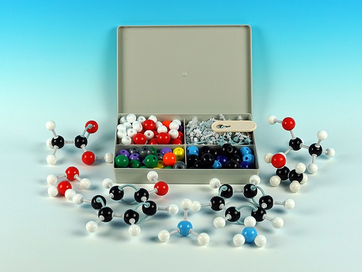 - Student or Teacher pack with Atoms Organic Chemistry Molecular Model Kit Bonds 122 Pieces and Remover 